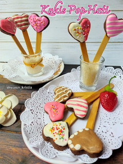Foto resep Kukis Pop Hati