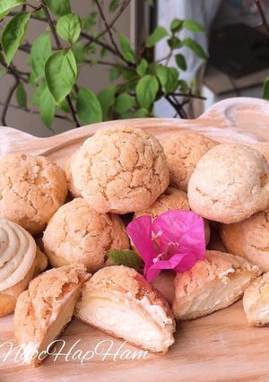Hình của món Su kem vỏ giòn.