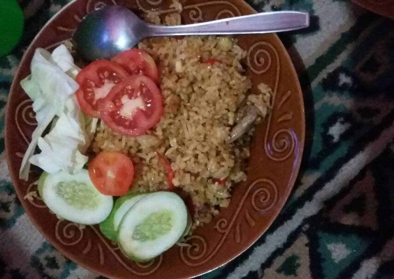 Nasi goreng tulang ayam special