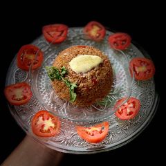 A picture of Tomato Fried Rice.