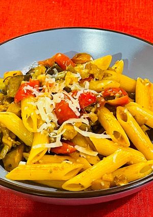 Foto di Penne alle melanzane