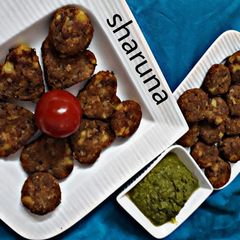 A picture of Soya kheema Cutlets.