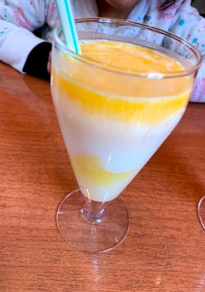 A picture of Sweet Mango Lassi.