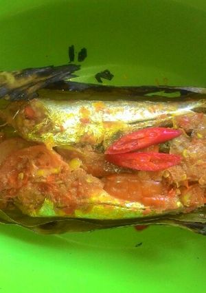 Foto resep Pepes ikan lemuru pedas membara
