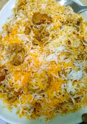 A picture of Chicken Biryani #CoodpadApp #RiceCompetition.