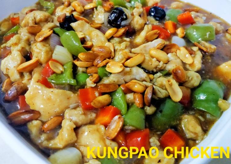 Simple Way to Make Favorite Kungpao Chicken with vegetables /Chinese recipe