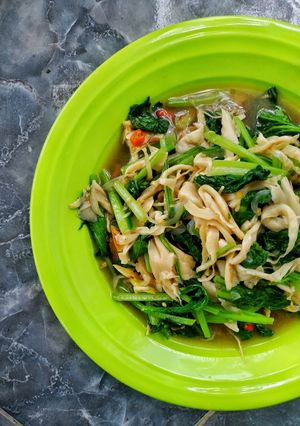Foto resep Cah Sawi Jamur