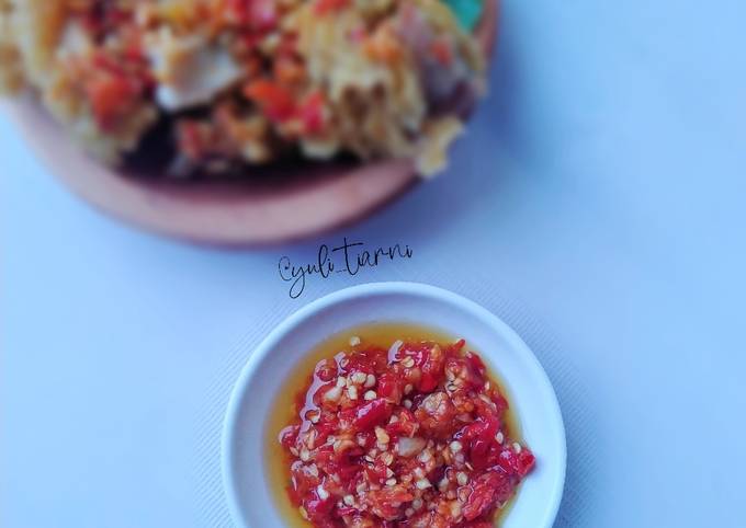 Cara Gampang Membuat Sambel Ayam Geprek Anti Gagal