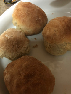 Una foto de Pan de desayuno (Focaccia) hecho en freidora de aire