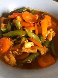 Foto resep Tumis buncis & wortel