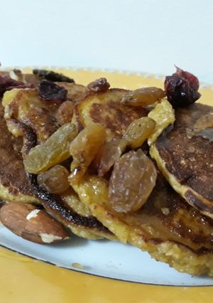 Φωτογραφία της συνταγής Pancakes μπανάνα