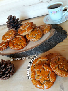 عکسی از دستور کوکی ارده بدون فر 🌸
