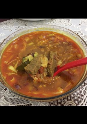 Foto resep Tongseng daging sapi pedas