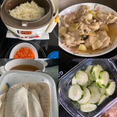 A picture of Chicken rice & dumplings.