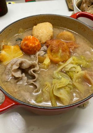 番茄味噌鍋 的食譜成品照片
