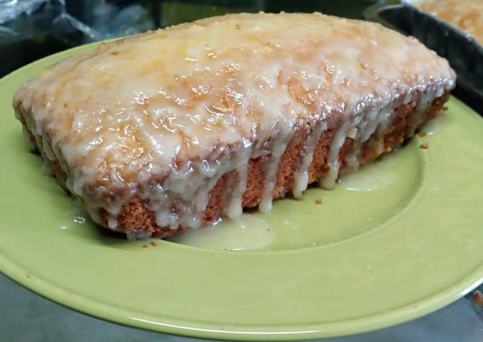 Budín de naranja con glasé de naranja Receta de Sthefani Rodriguez- Cookpad