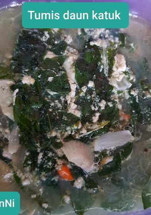 Foto resep Tumis daun katuk