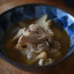 A picture of 姜酒鸡 Ginger Rice Wine Chicken.