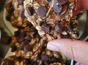 Una foto de Galletas de Plátano y Avena