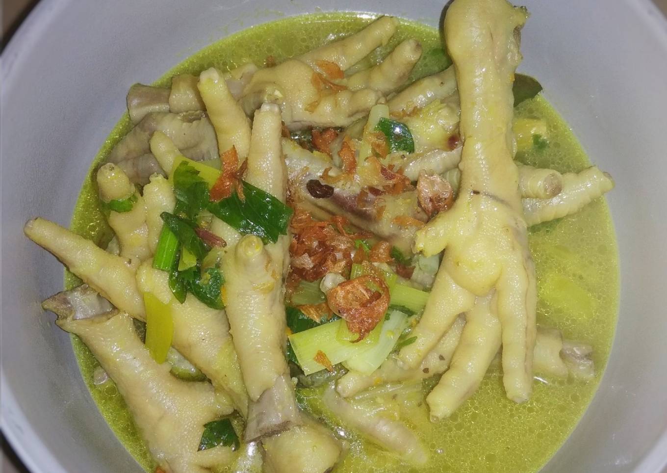 Ceker Kuah Soto