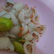 Rujak asinan rambutan