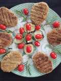 Burger di lenticchie ai ferri