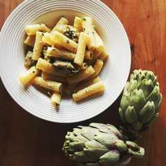 A picture of Carbonara di Carciofi.