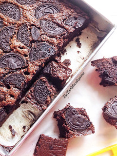 Foto resep Brownies oreo