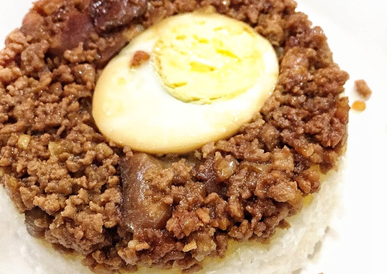 Nasi Tim Babi Jamur (NON HALAL)