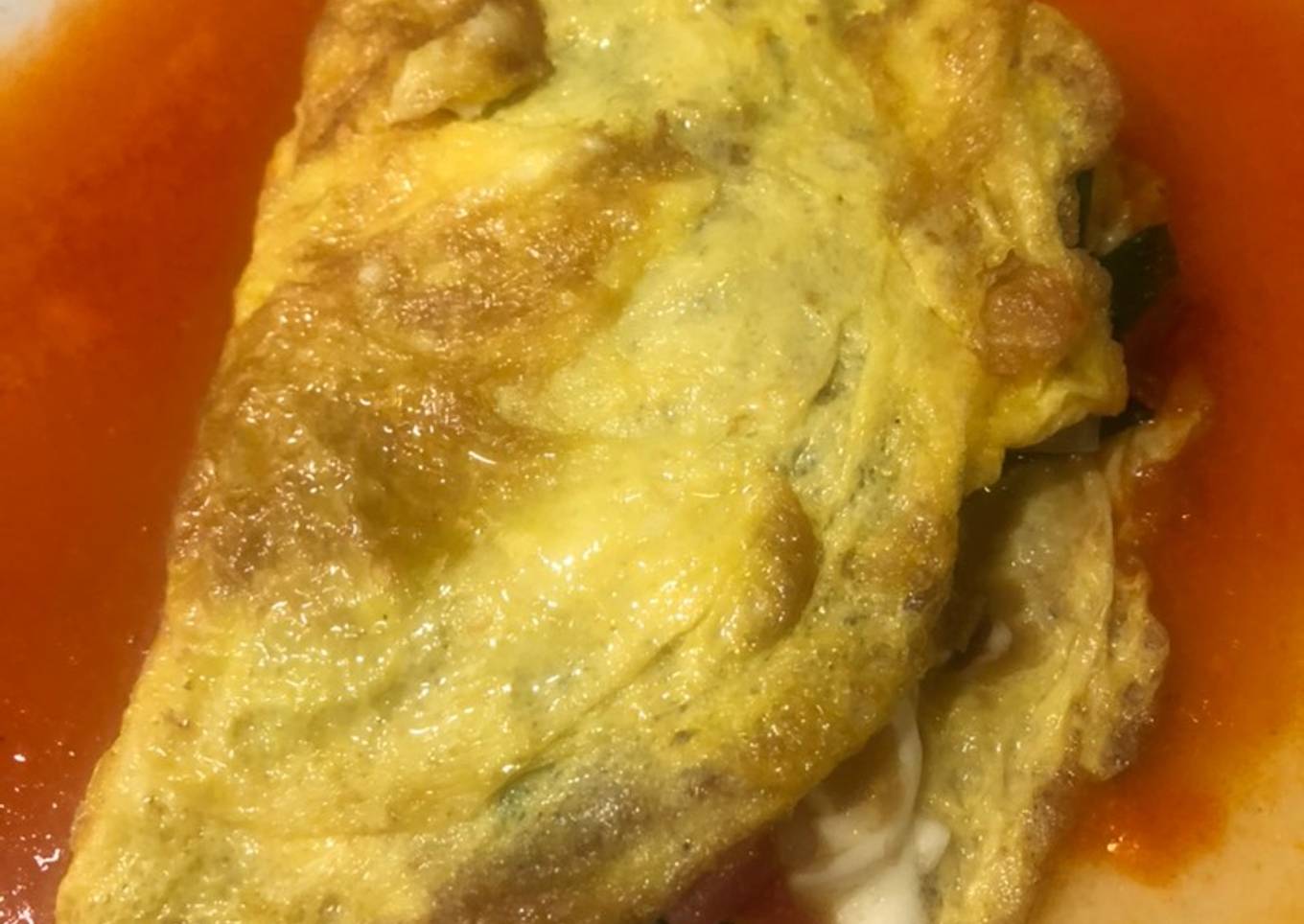 Omelette vegetariano (para 3 porciones)