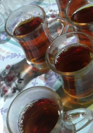 صورة لوصفة شاي الجمعه
