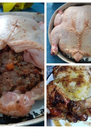 Una foto de Pollo relleno de Fin de Año