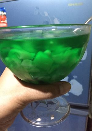 Foto resep Coco Pandan Soda Keto#ketopad#ketodrink