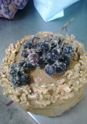 Una foto de Gateau de uva