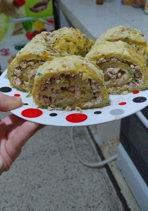 صورة لوصفة بطاطا رولي 😋😋😋