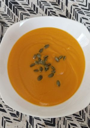 Una foto de Crema de zapallo 😸
