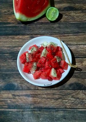 Foto resep Semangka Jeruk Nipis
