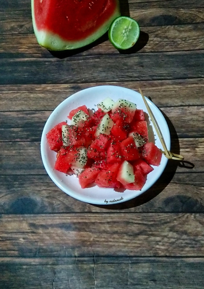 Foto resep Semangka Jeruk Nipis