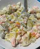 Ensaladilla con gambas
