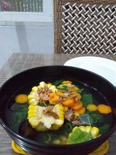 Foto resep Sayur bayam