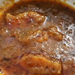 A picture of Veg Fish Curry.