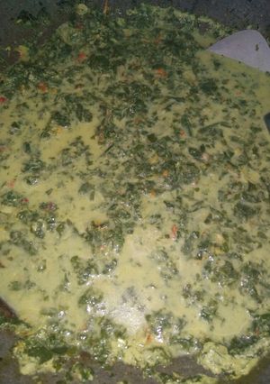 Foto resep Daun singkong tumbuk