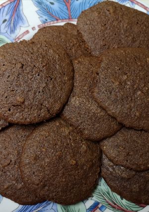 Una foto de Galletas de avena y cacao