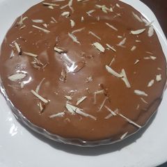A picture of Eid special chocolate fudge cake🎂.