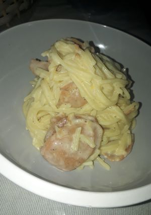 Foto resep Spaghetti carbonara