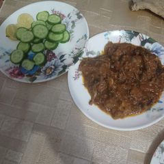 A picture of Mutton Karhai.