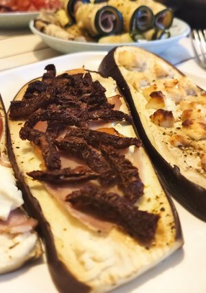 Une photo de Pizza aubergines n°2