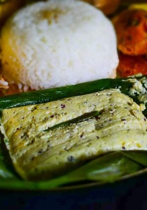 নারকেল ও ছানার পাতুরি (narkel o chanar paturi recipe in Bengali) রেসিপির প্রধান ছবি