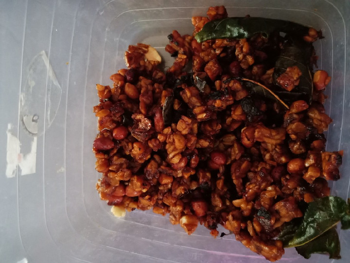 Bagaimana Menyiapkan Kering tempe kacang tanah, Bikin Ngiler