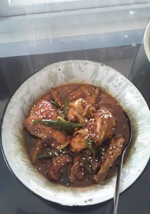 Foto resep Ayam Semur Cabe Hijau